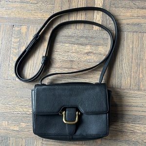 Crossbody, J crew , leather black